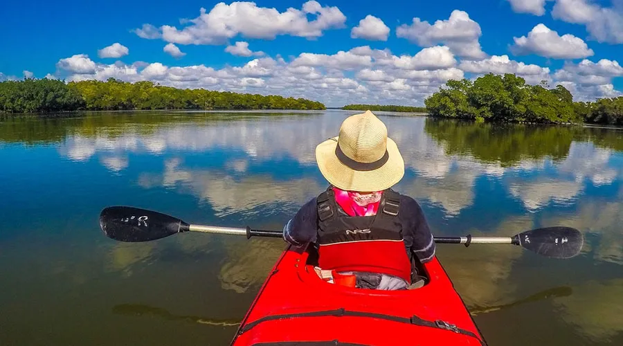 Everglades National Park has a bunch of cool spots for paddling