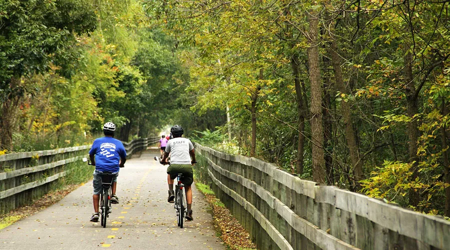 The trails in Indiana Dunes National Park offer a diverse range of landscapes and historical sites to discover
