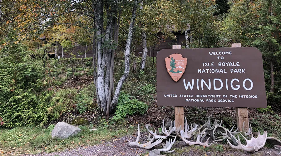 Windigo is located on the southwest tip of Isle Royale