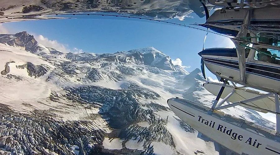 You have the opportunity to witness the magnificence of Kobuk Valley National Park from above
