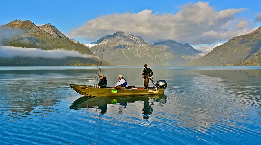 Lake Clark offers great fishing opportunities for anglers who enjoy adventure