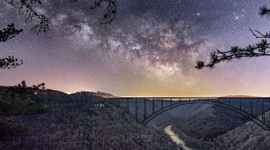 The park's relatively low light pollution makes it an excellent place for stargazing