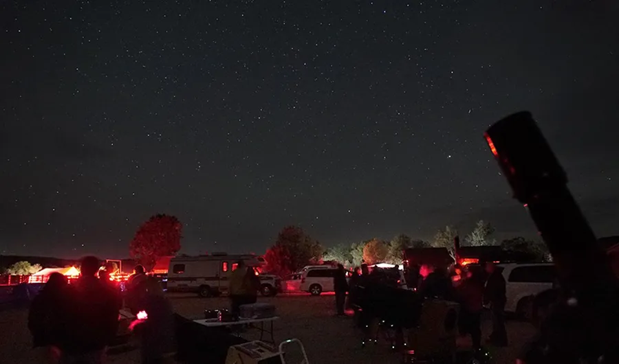 A three-day festival commemorating North Dakota's star-studded nights and storied heritage