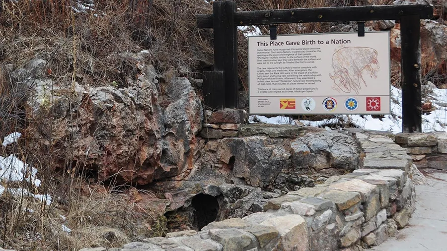 Wind Cave, despite being long and intricate, has very few natural openings