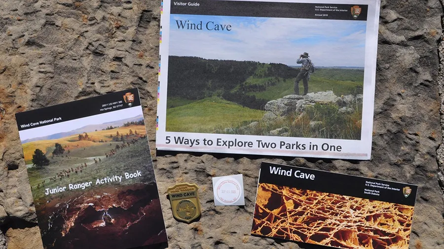 Get a booklet at the visitor center