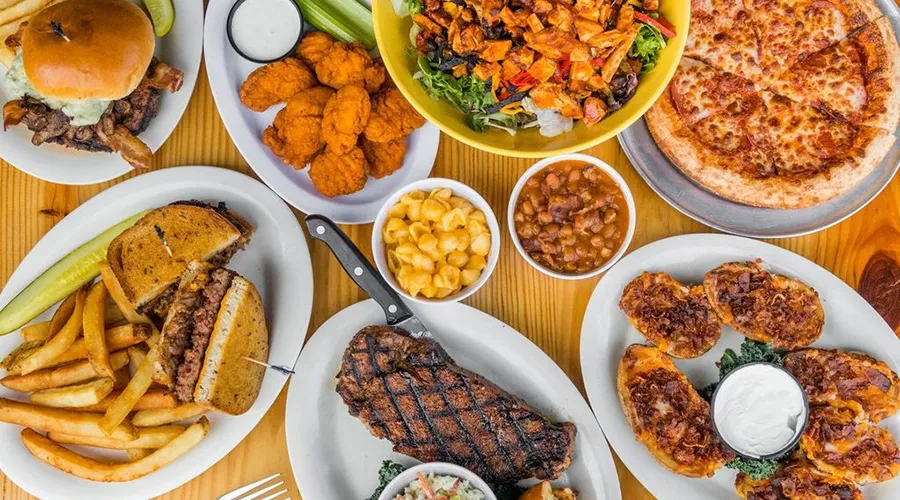 Winking Lizard Tavern has a seasonal menu that changes regularly