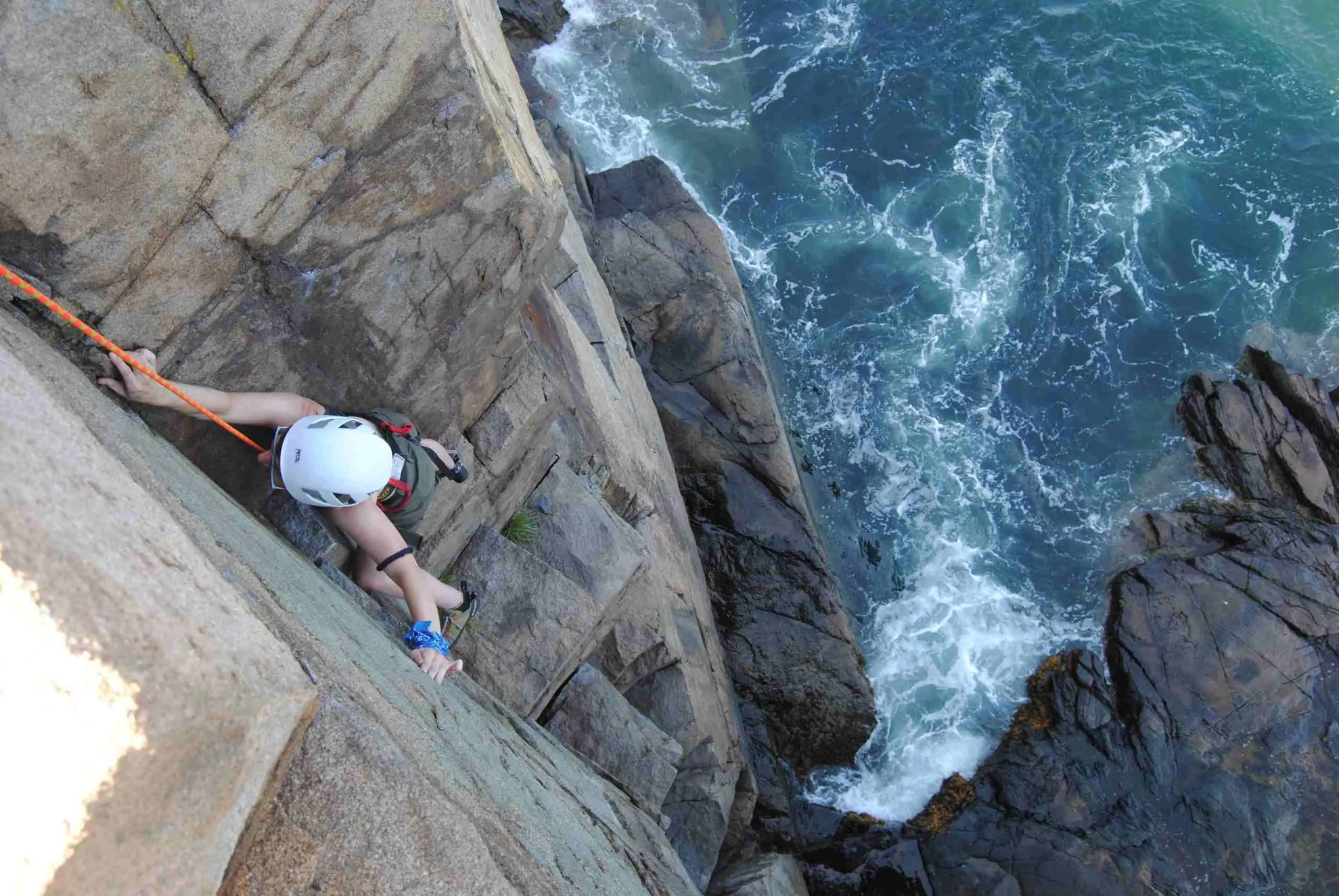 acadia national park climbing