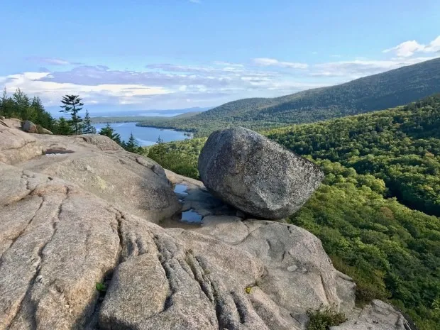 acadia national park climbing