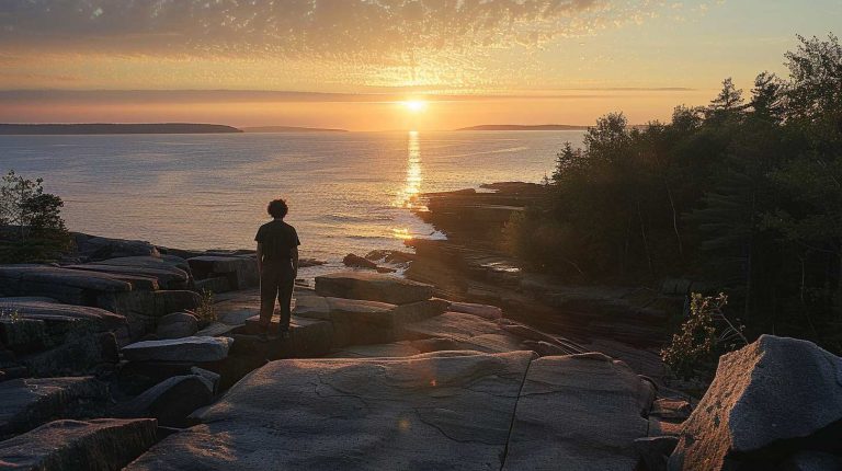 acadia national park sunrise