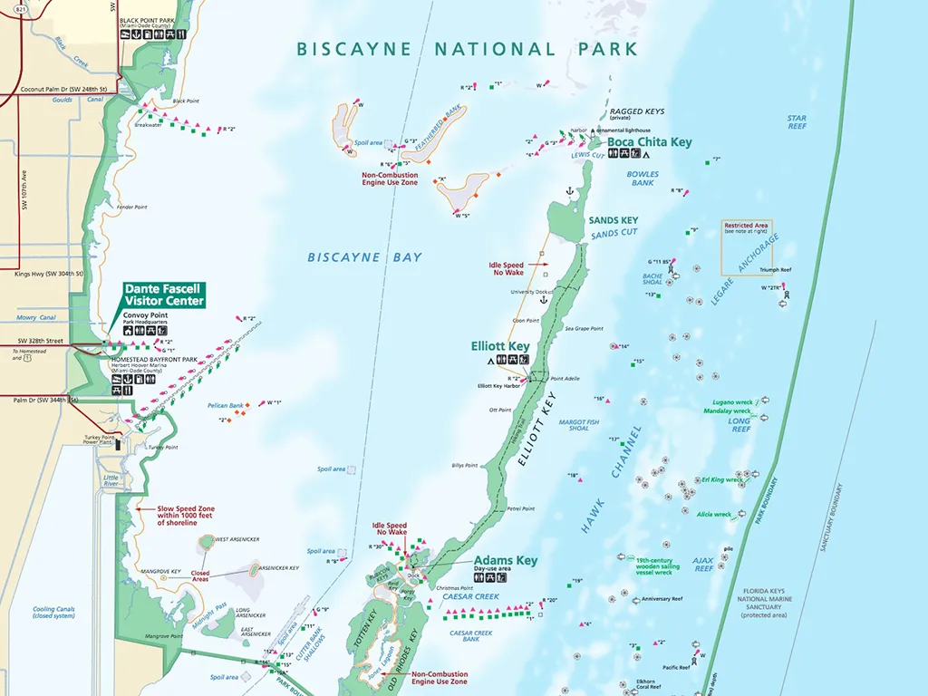 how to get to biscayne national park