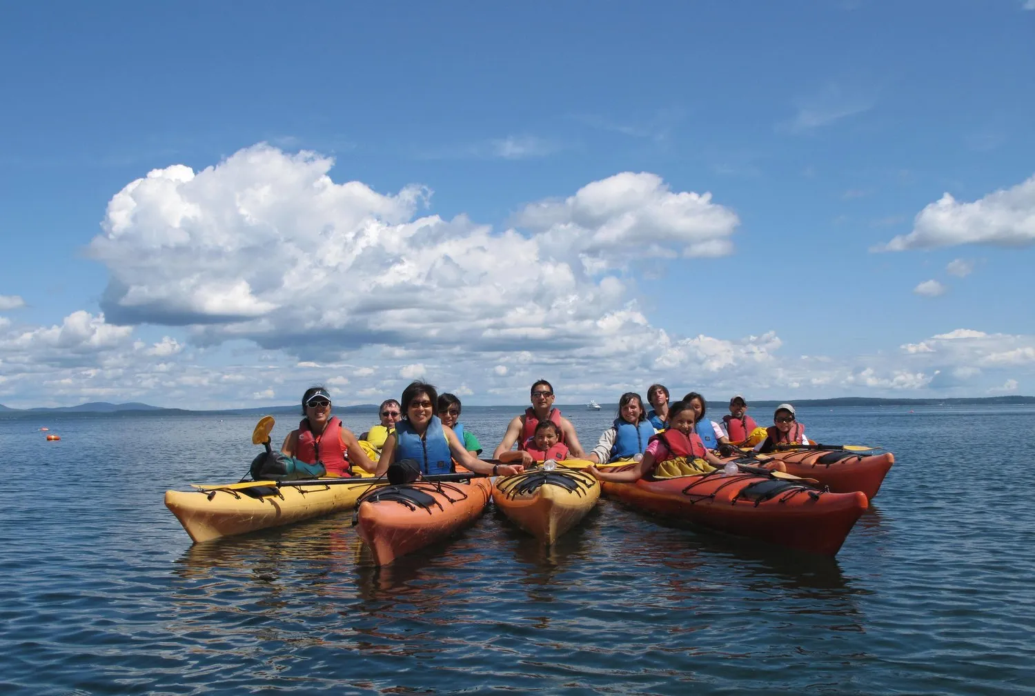 kayaking acadia national park
