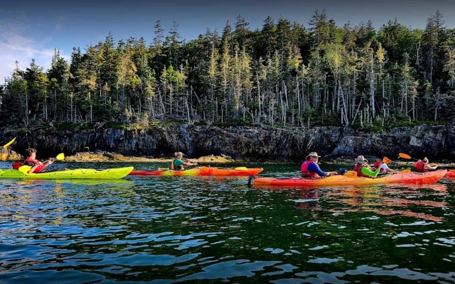 kayaking acadia national park