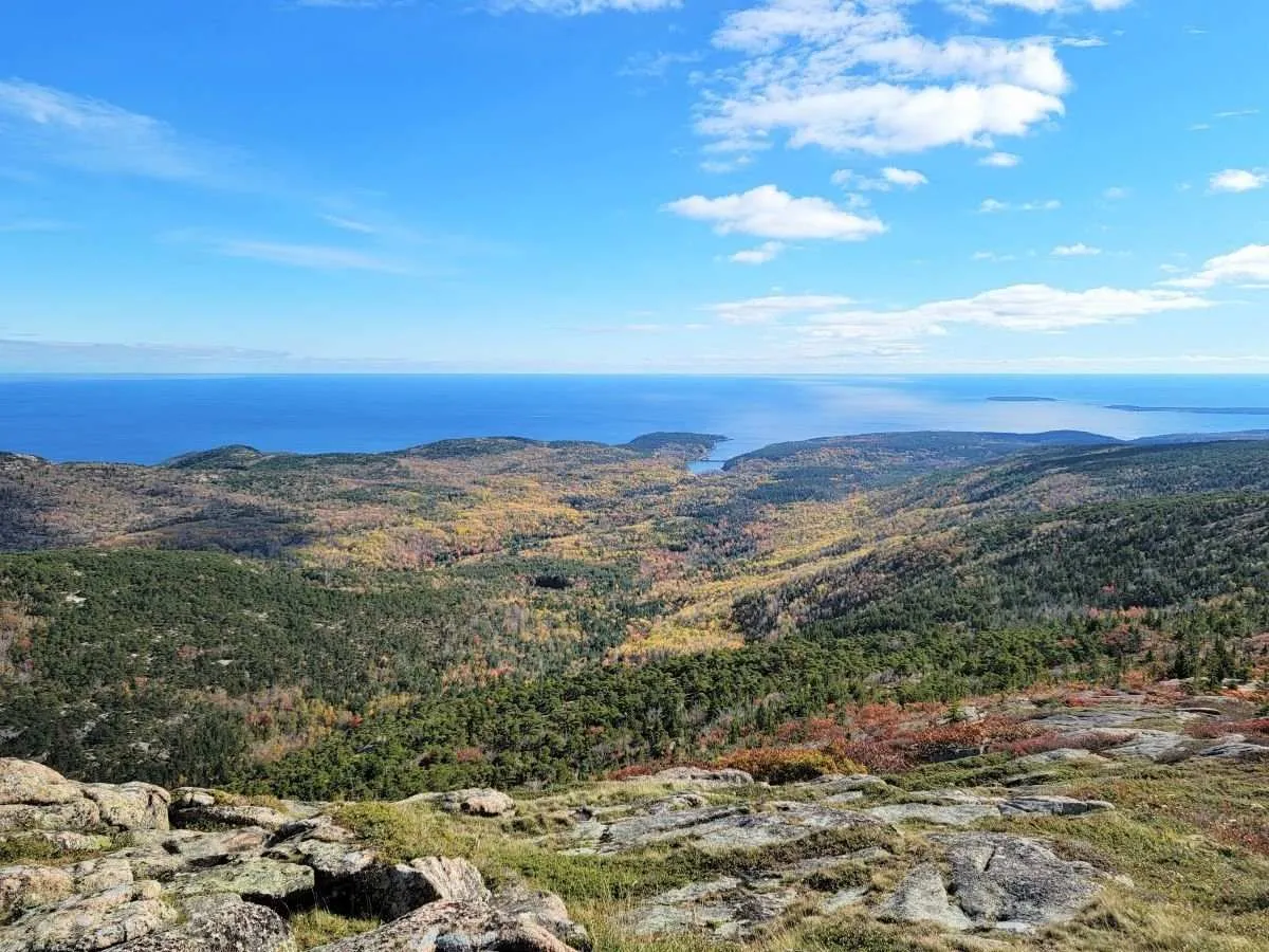 mountains in acadia national park