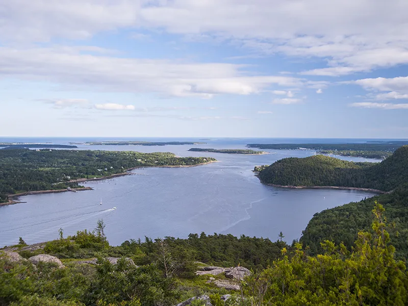 mountains in acadia national park