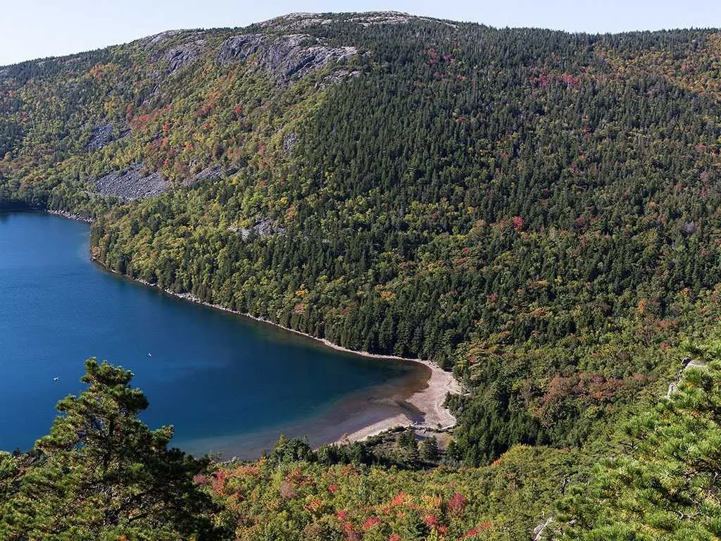 mountains in acadia national park