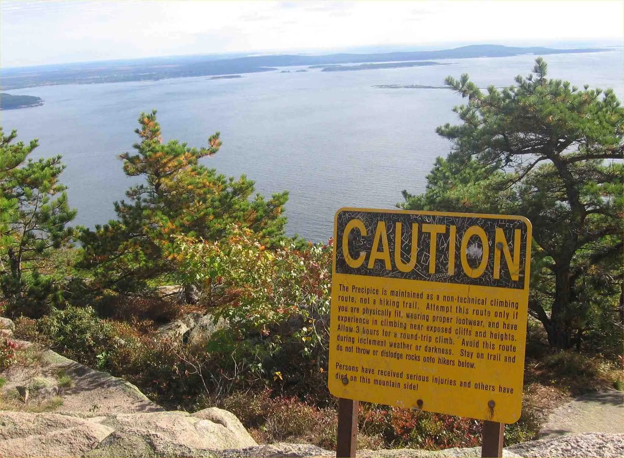 mountains in acadia national park