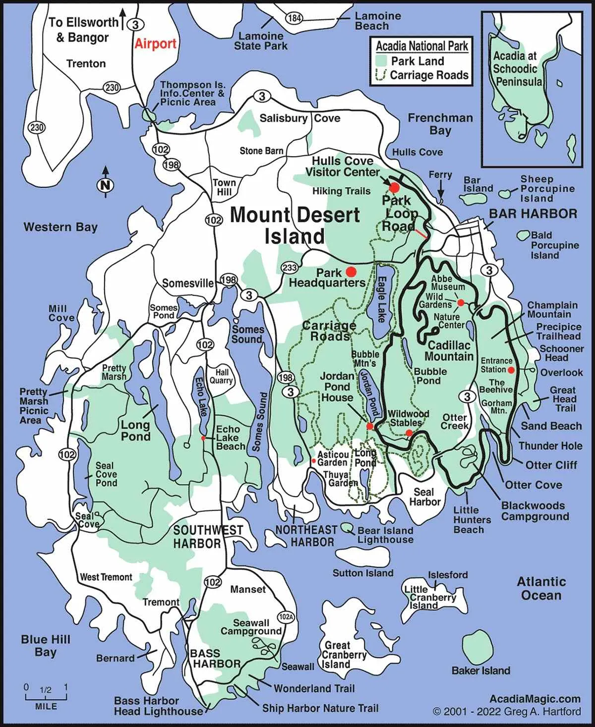 restaurants in acadia national park