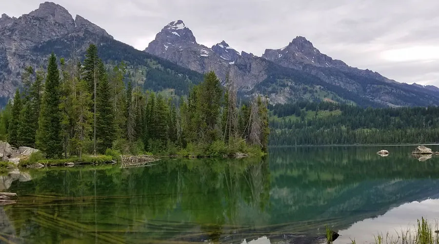 Taggart Lake in Grand Teton National Park