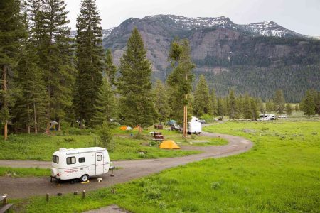 yellowstone national park camping