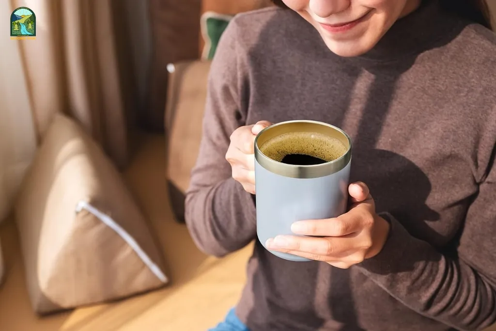 stainless steel mug