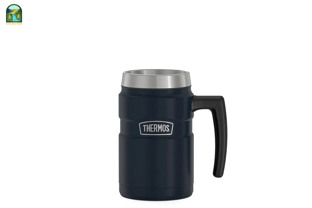 stainless steel mug