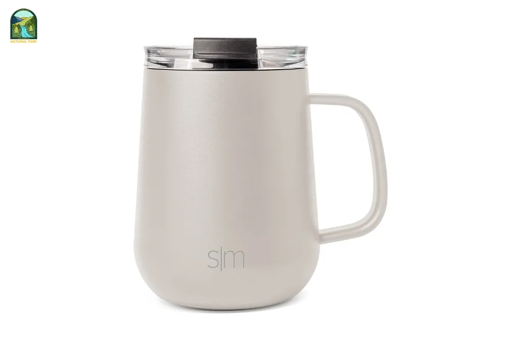 travel mug with handle