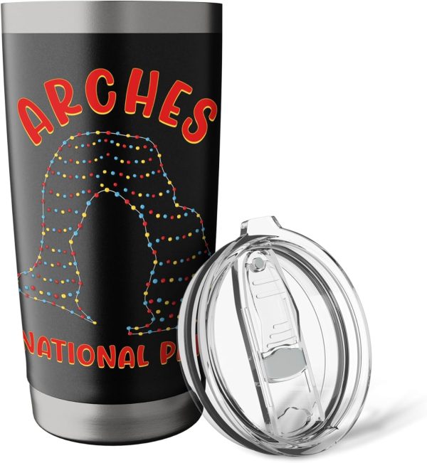 Christmas Arches National Park Delicate Arch Tumbler