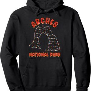 Christmas Arches National Park Delicate Arch Hoodie