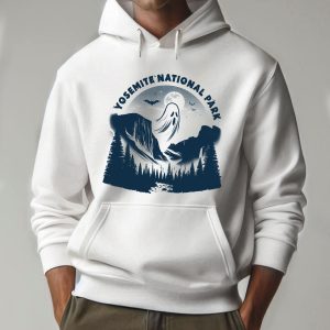 Spooky Halloween Yosemite National Park Pullover Hoodie