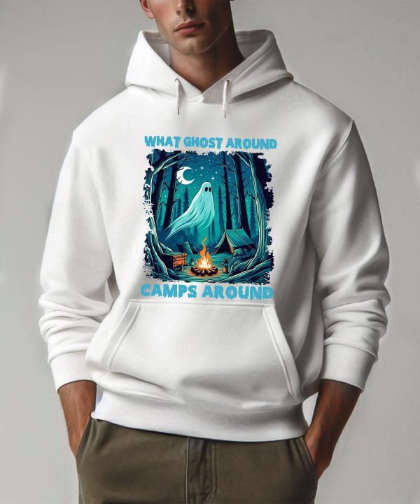 What Ghost Around Camps Around Funny Halloween Pullover Hoodie