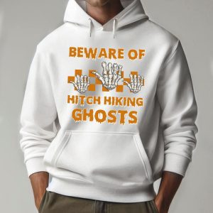 Halloween Beware of Hitchhiking Ghosts Hoodie