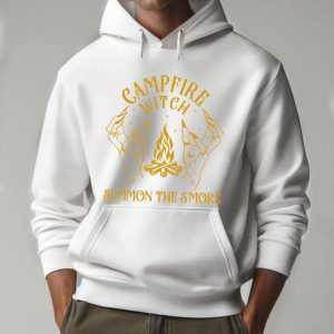 Halloween Campfire Witch Summon The S'more Hoodie