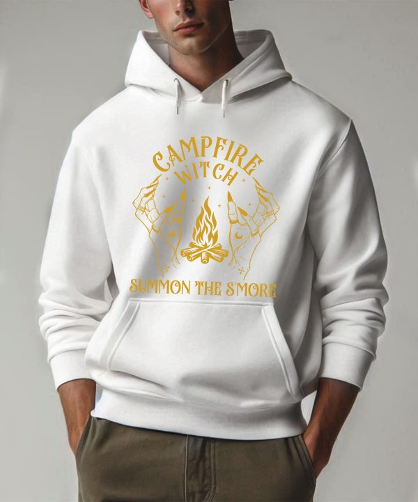 Halloween Campfire Witch Summon The S'more Hoodie