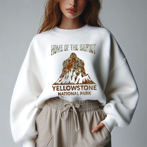 Home of the Bigfoot Yellowstone NP Sweatshirt