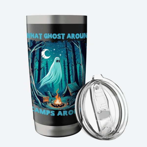 What Ghost Around Camps Around Funny Halloween Tumbler