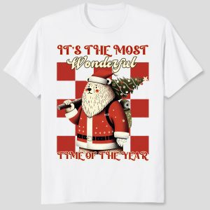 It's The Most Wonderful Time Of The Year Funny Bear Hiking T-Shirt