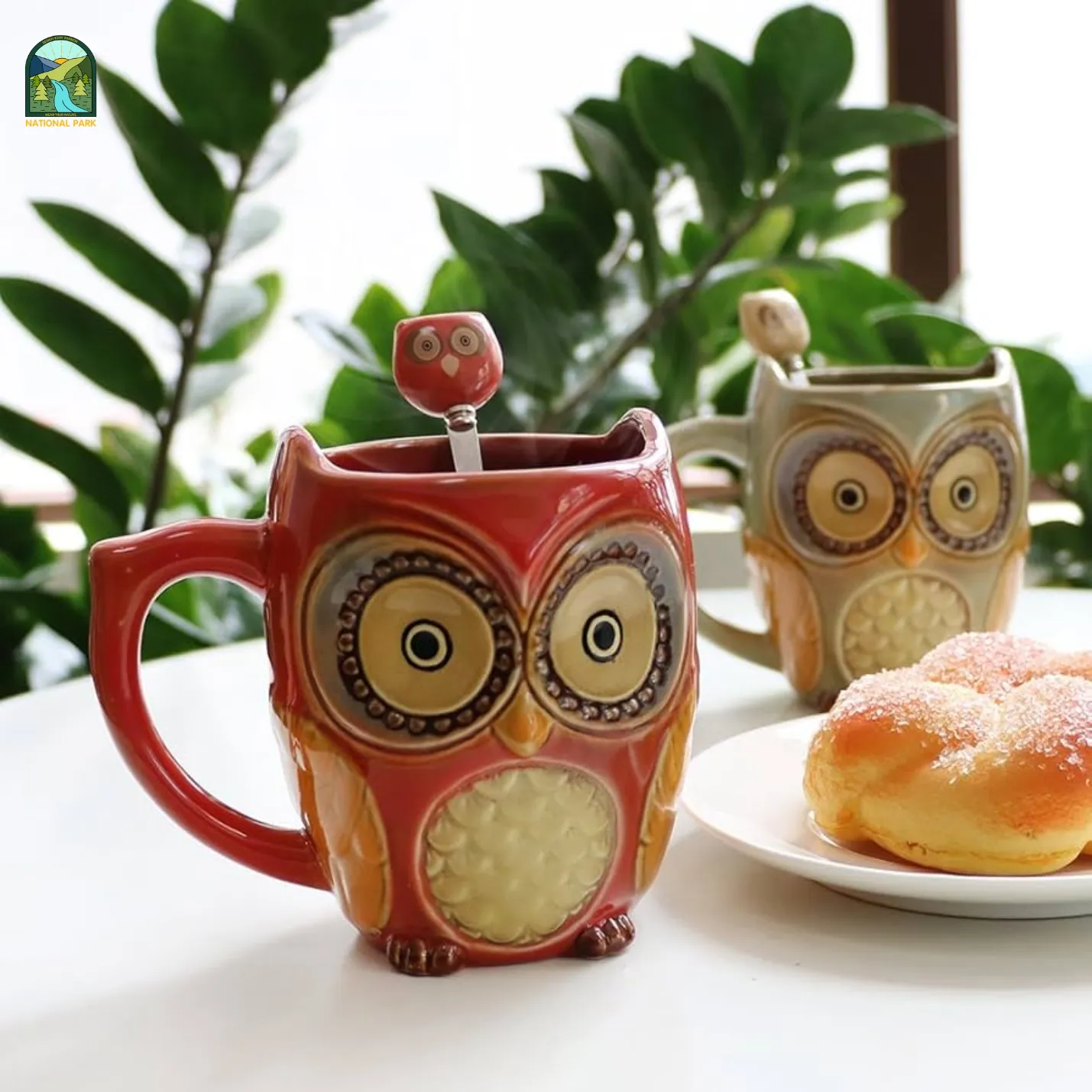 animal ceramic mugs