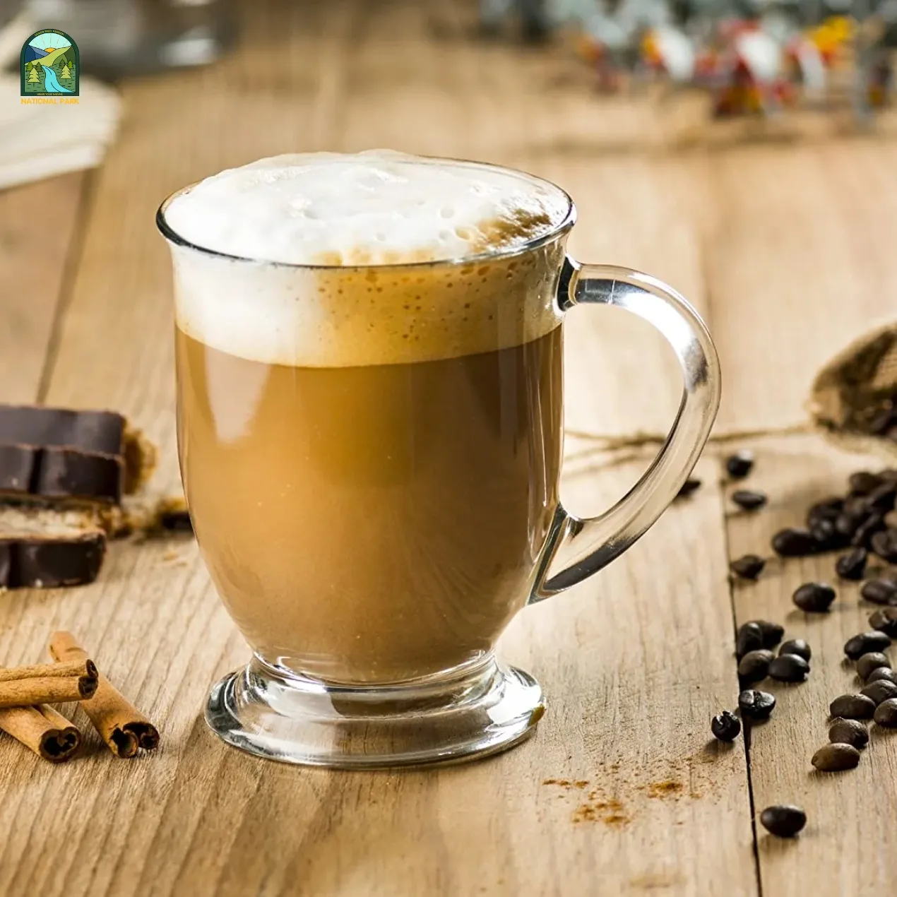double wall glass mug