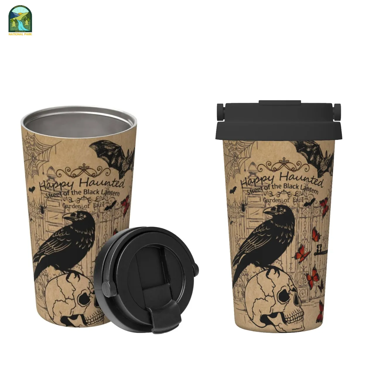 halloween travel mug