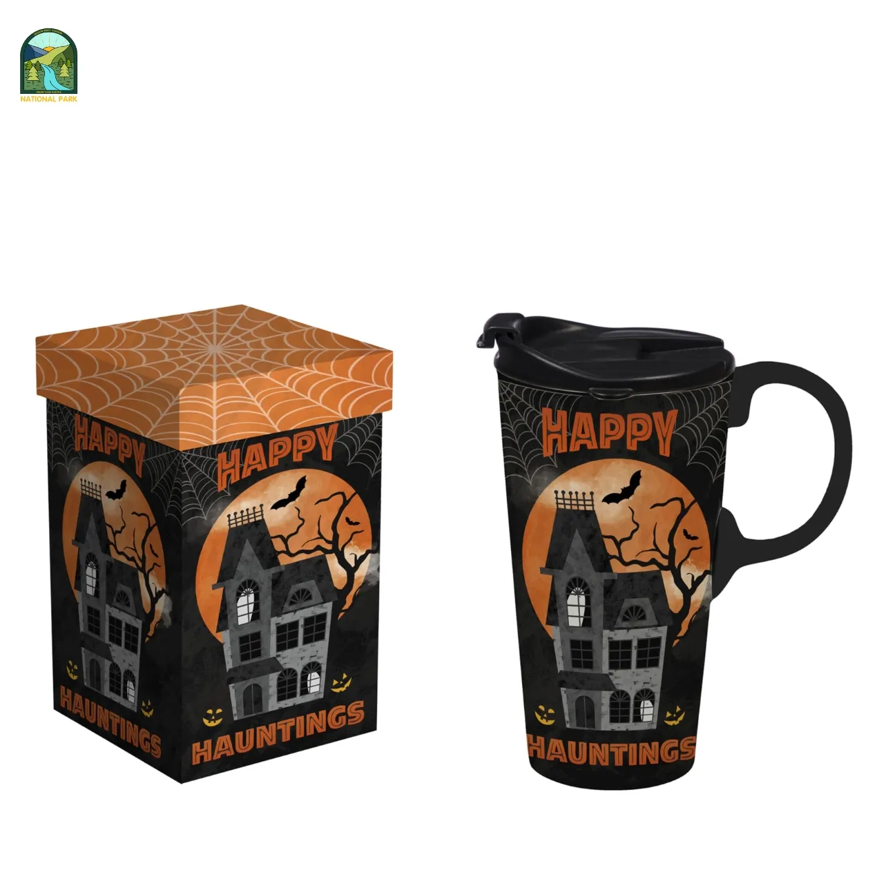 halloween travel mug