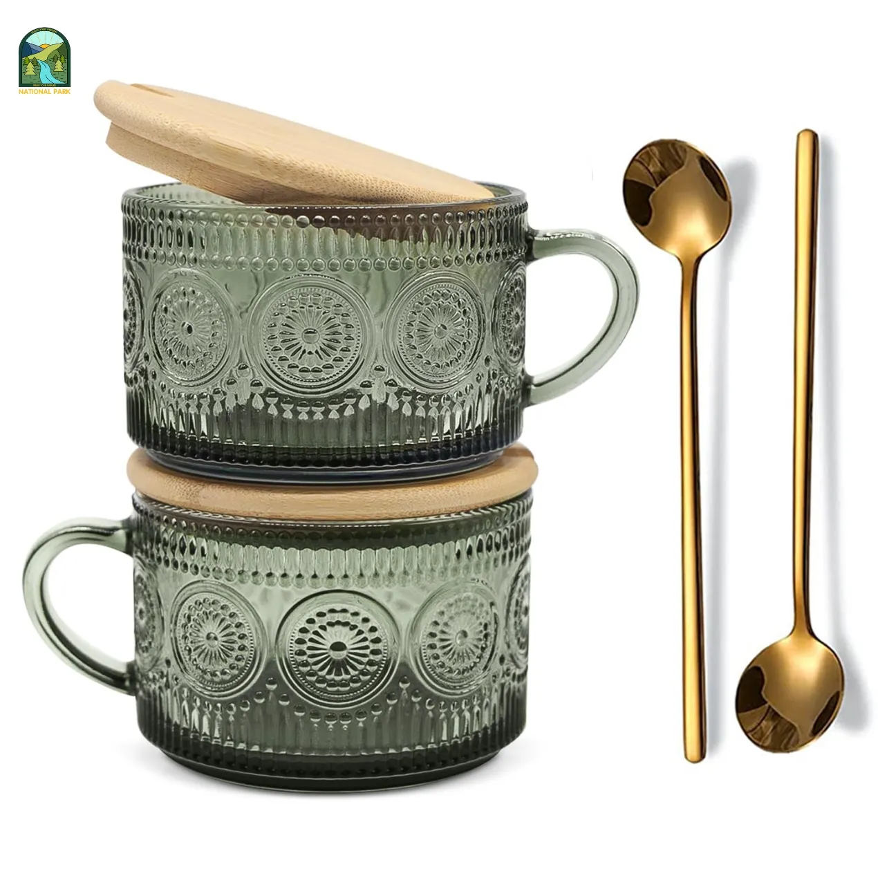 vintage enamel mug
