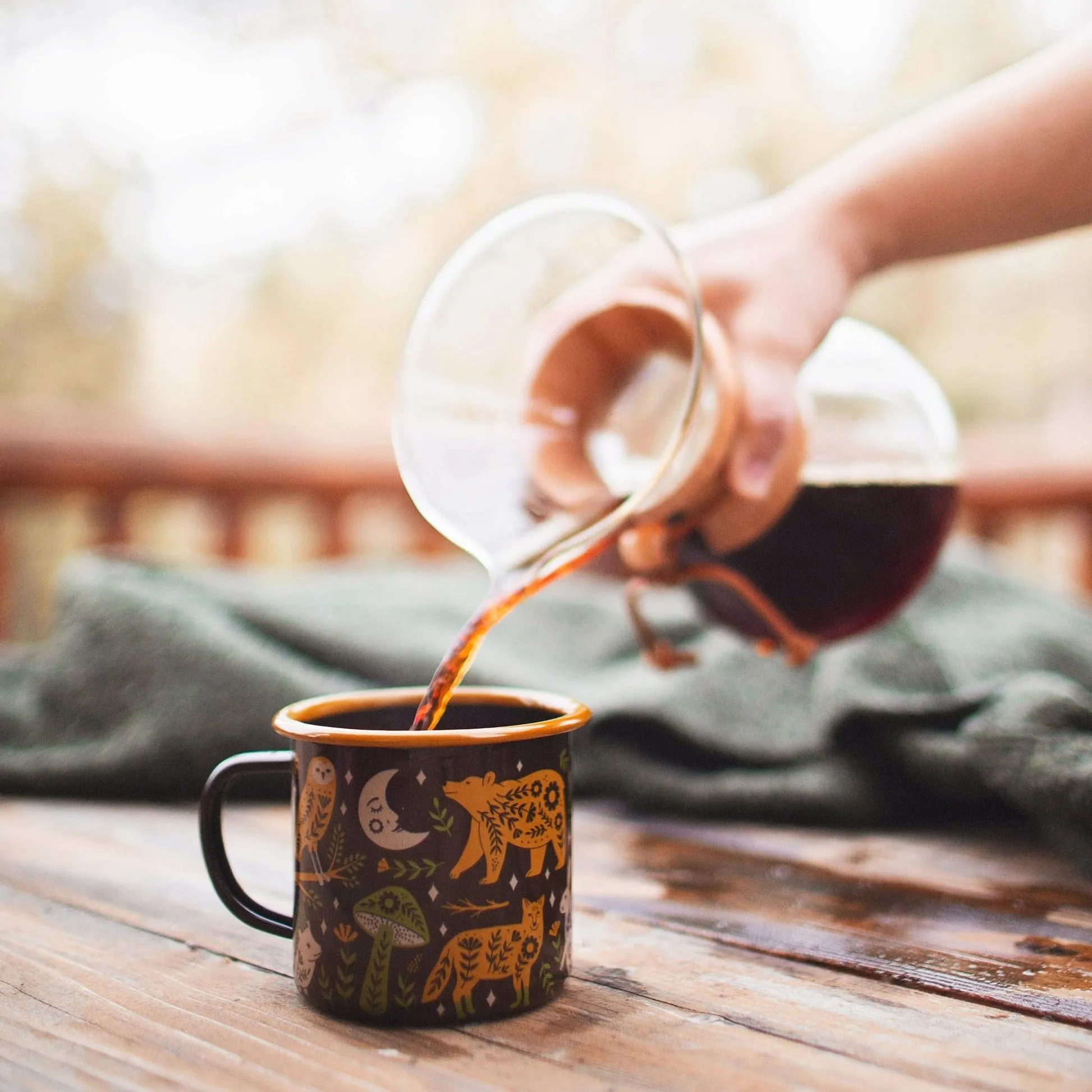 why use enamel mug