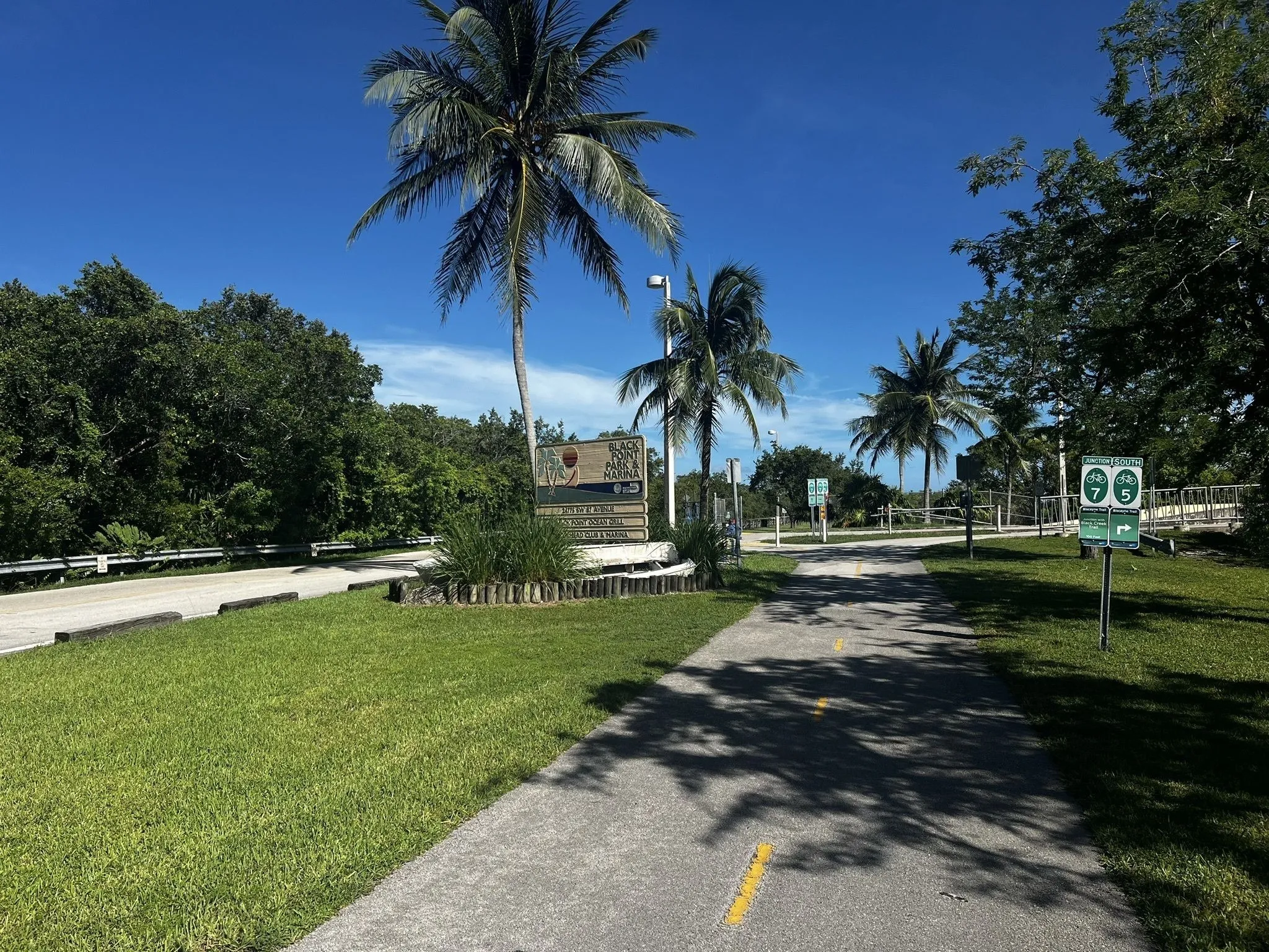 biscayne national park trails