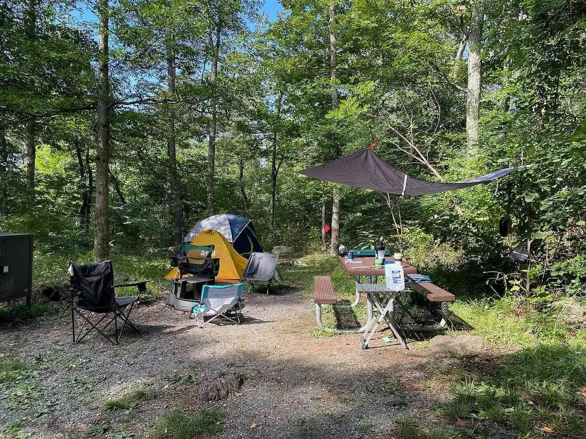camping sites in shenandoah national park