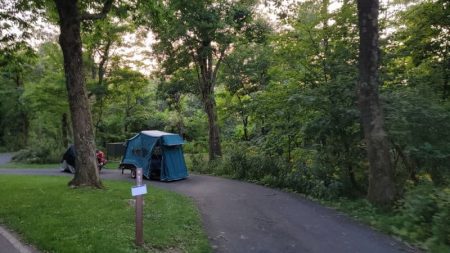 camping sites in shenandoah national park