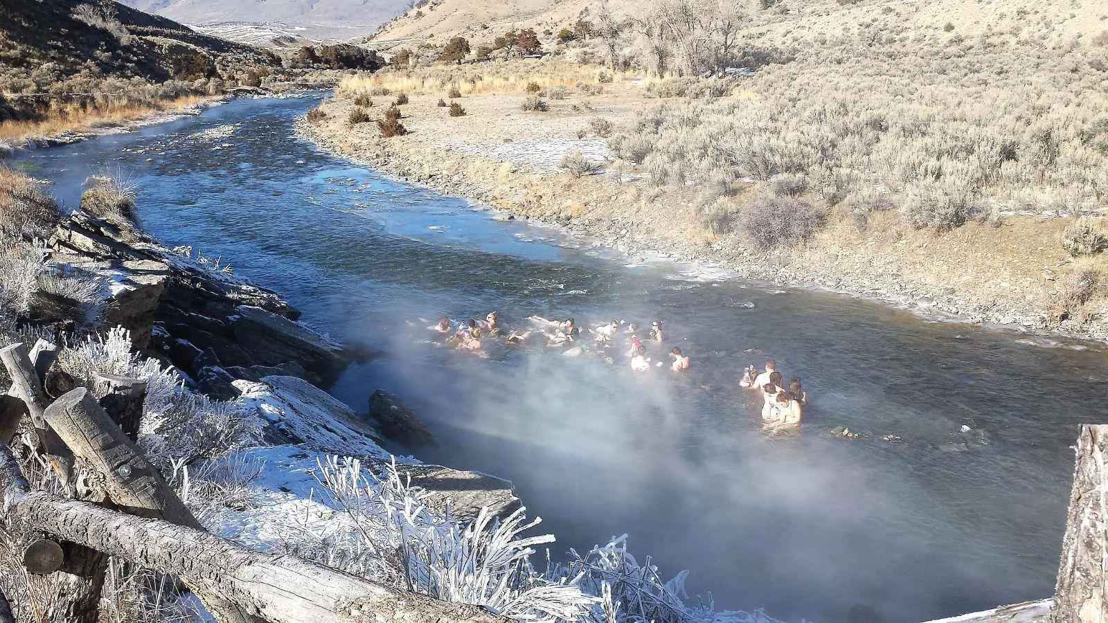 yellowstone national park in march
