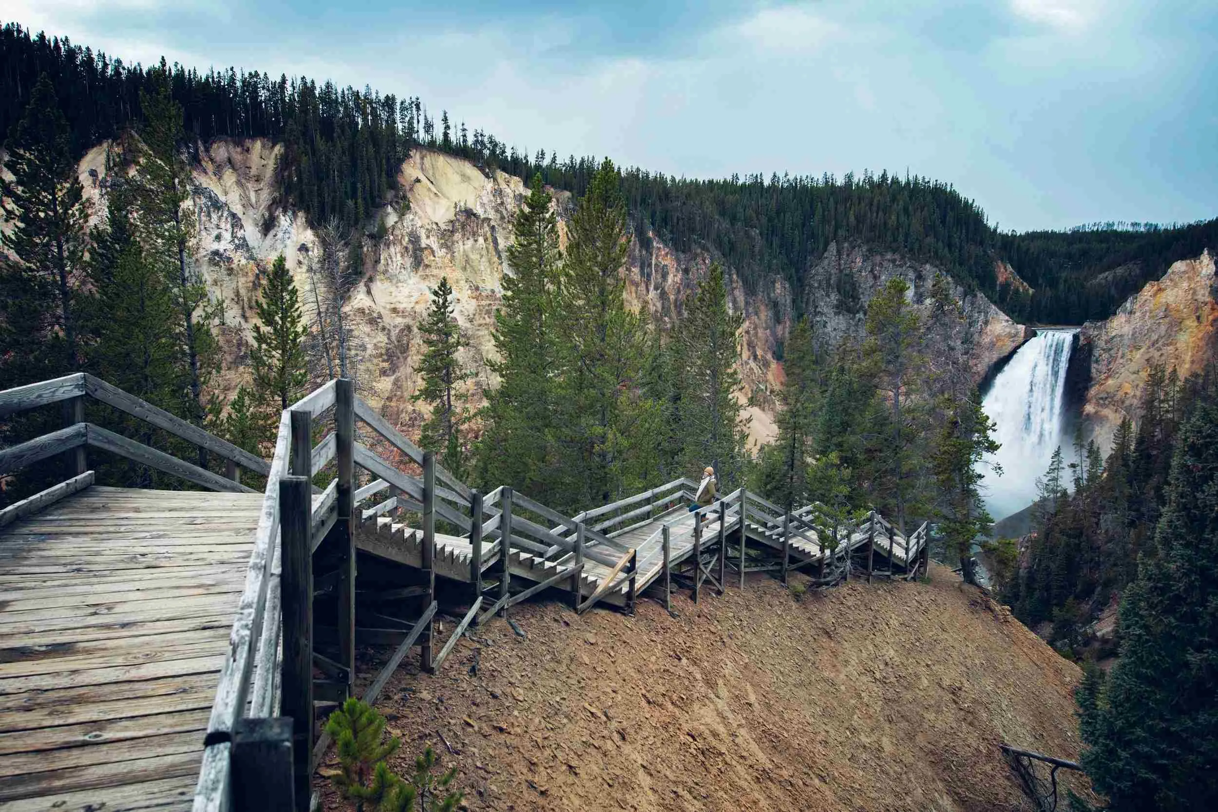 yellowstone national park in may