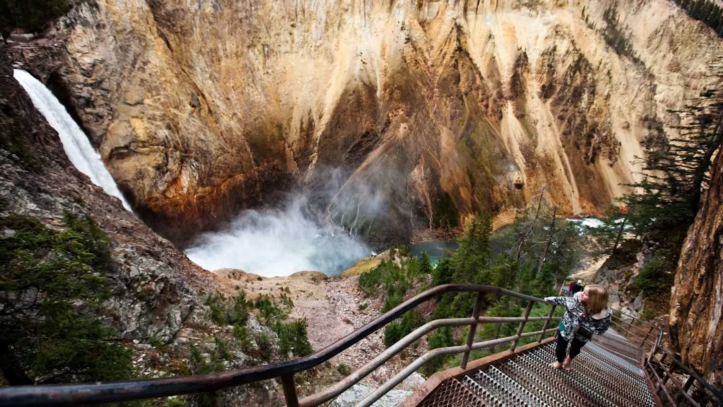 yellowstone national park in may
