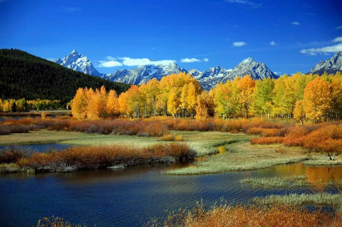 yellowstone national park in october