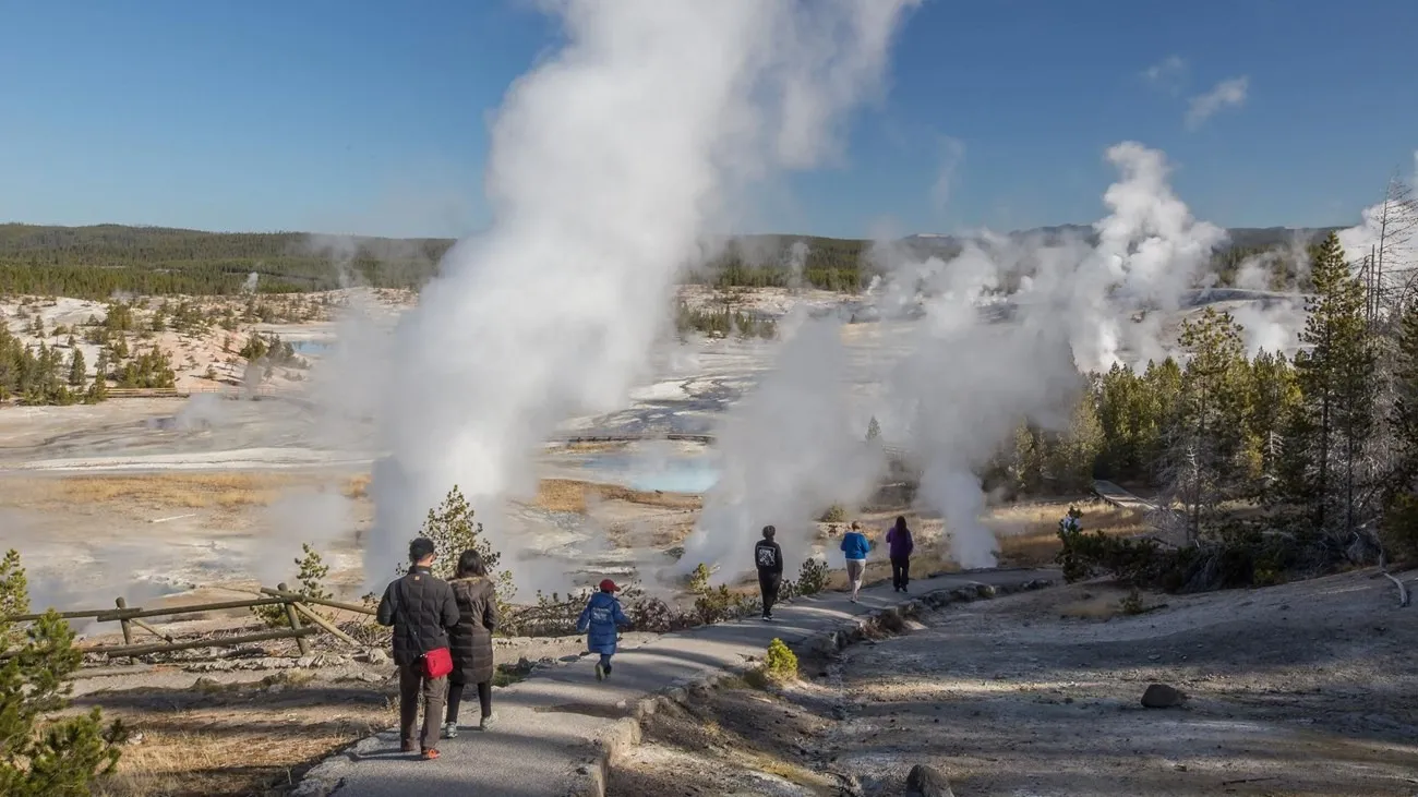 yellowstone national park in september